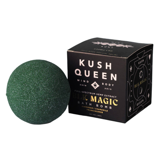 Black Magic CBD Bath Bomb